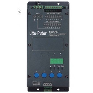 环境灯光控制系统/四回路日光灯调光器 型号:YL77-EDX-F04 II库号：D400794