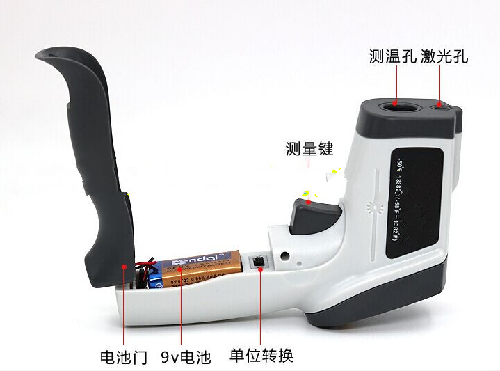 红外测温仪(-50℃-750℃) 型号:HT-GT750库号：D398870
